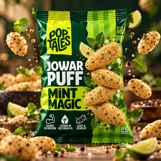 Jowar Puff Mint Magic 60g