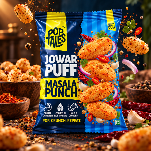 Jowar Puff Masala Punch 60g